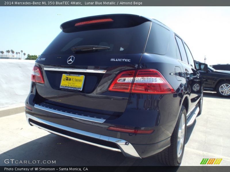 Lunar Blue Metallic / Almond Beige 2014 Mercedes-Benz ML 350 BlueTEC 4Matic