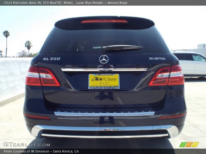 Lunar Blue Metallic / Almond Beige 2014 Mercedes-Benz ML 350 BlueTEC 4Matic
