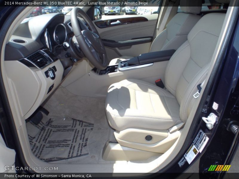 Lunar Blue Metallic / Almond Beige 2014 Mercedes-Benz ML 350 BlueTEC 4Matic