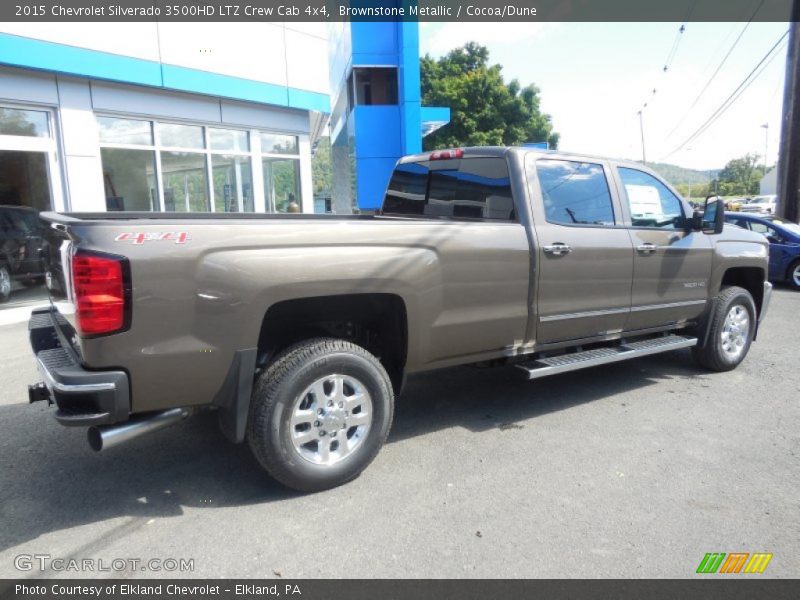 Brownstone Metallic / Cocoa/Dune 2015 Chevrolet Silverado 3500HD LTZ Crew Cab 4x4