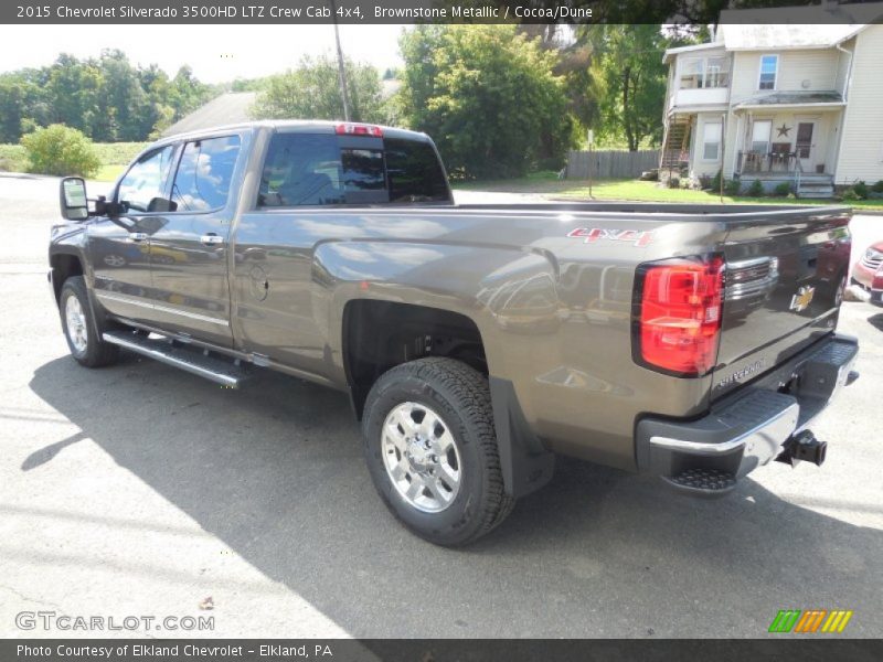 Brownstone Metallic / Cocoa/Dune 2015 Chevrolet Silverado 3500HD LTZ Crew Cab 4x4