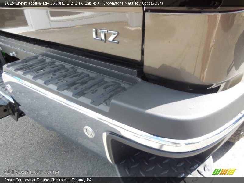Brownstone Metallic / Cocoa/Dune 2015 Chevrolet Silverado 3500HD LTZ Crew Cab 4x4