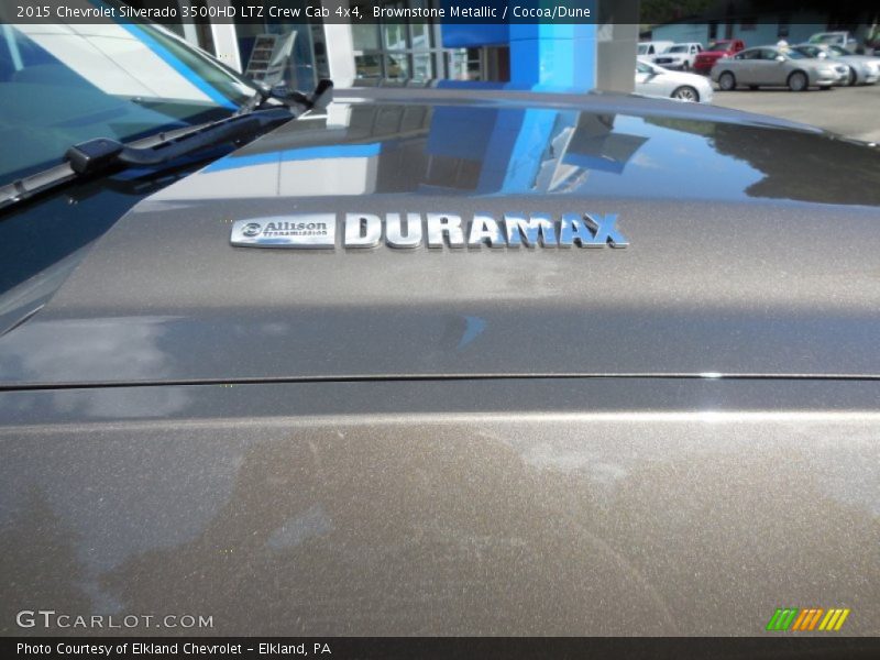 Brownstone Metallic / Cocoa/Dune 2015 Chevrolet Silverado 3500HD LTZ Crew Cab 4x4