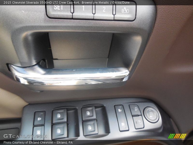 Brownstone Metallic / Cocoa/Dune 2015 Chevrolet Silverado 3500HD LTZ Crew Cab 4x4