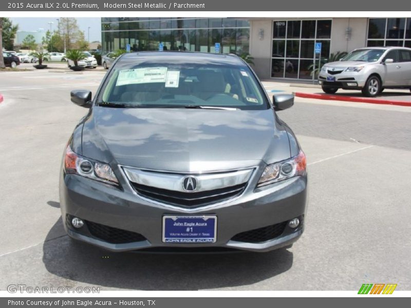 Modern Steel Metallic / Parchment 2015 Acura ILX 2.0L Premium