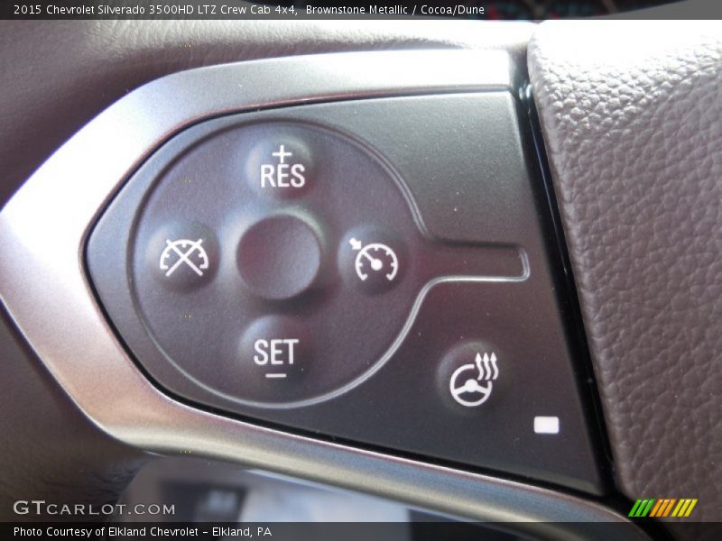 Controls of 2015 Silverado 3500HD LTZ Crew Cab 4x4