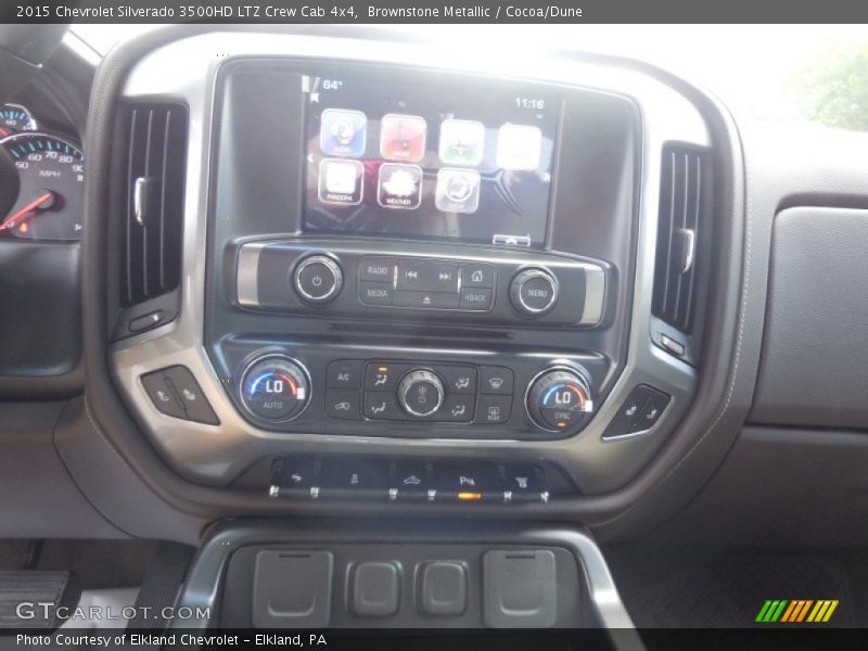 Brownstone Metallic / Cocoa/Dune 2015 Chevrolet Silverado 3500HD LTZ Crew Cab 4x4