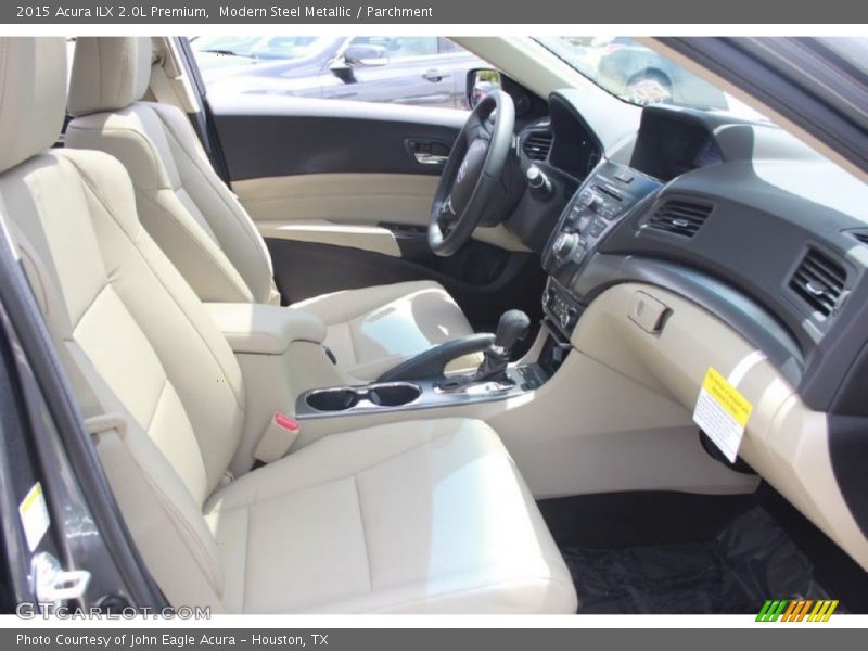 Modern Steel Metallic / Parchment 2015 Acura ILX 2.0L Premium