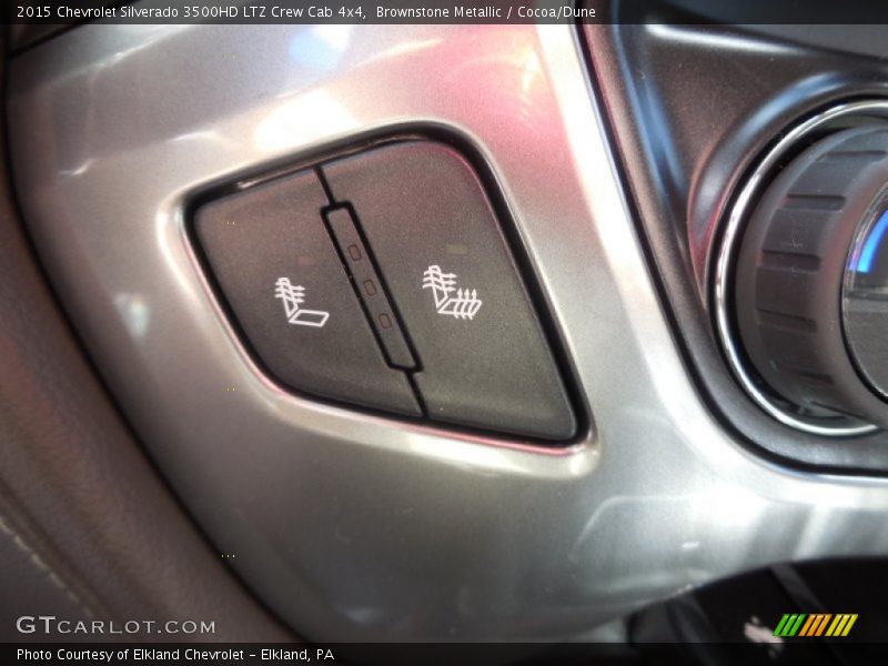 Brownstone Metallic / Cocoa/Dune 2015 Chevrolet Silverado 3500HD LTZ Crew Cab 4x4