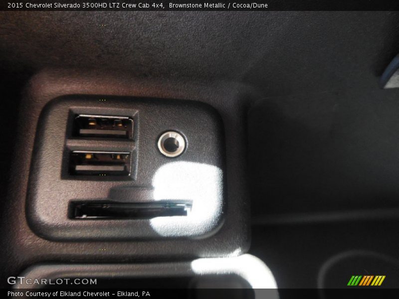 Brownstone Metallic / Cocoa/Dune 2015 Chevrolet Silverado 3500HD LTZ Crew Cab 4x4