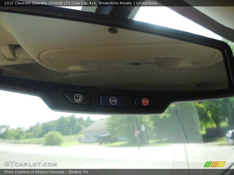 Brownstone Metallic / Cocoa/Dune 2015 Chevrolet Silverado 3500HD LTZ Crew Cab 4x4