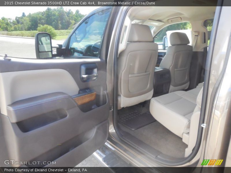 Brownstone Metallic / Cocoa/Dune 2015 Chevrolet Silverado 3500HD LTZ Crew Cab 4x4