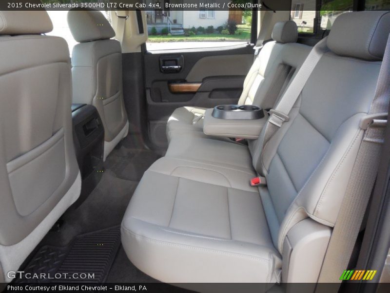 Brownstone Metallic / Cocoa/Dune 2015 Chevrolet Silverado 3500HD LTZ Crew Cab 4x4