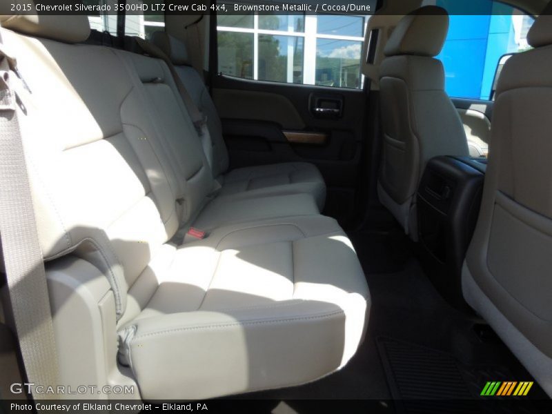 Brownstone Metallic / Cocoa/Dune 2015 Chevrolet Silverado 3500HD LTZ Crew Cab 4x4