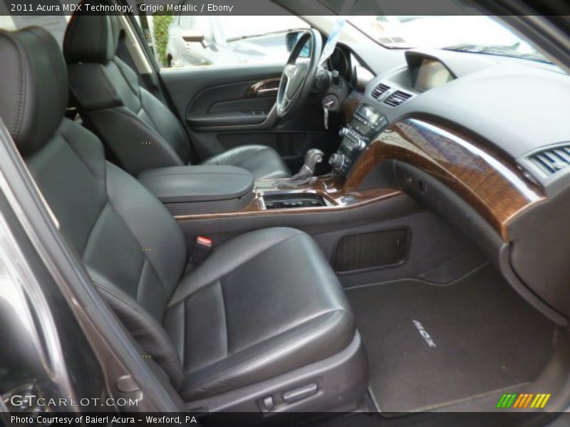 Grigio Metallic / Ebony 2011 Acura MDX Technology