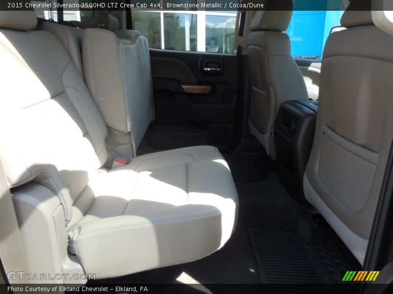 Brownstone Metallic / Cocoa/Dune 2015 Chevrolet Silverado 3500HD LTZ Crew Cab 4x4
