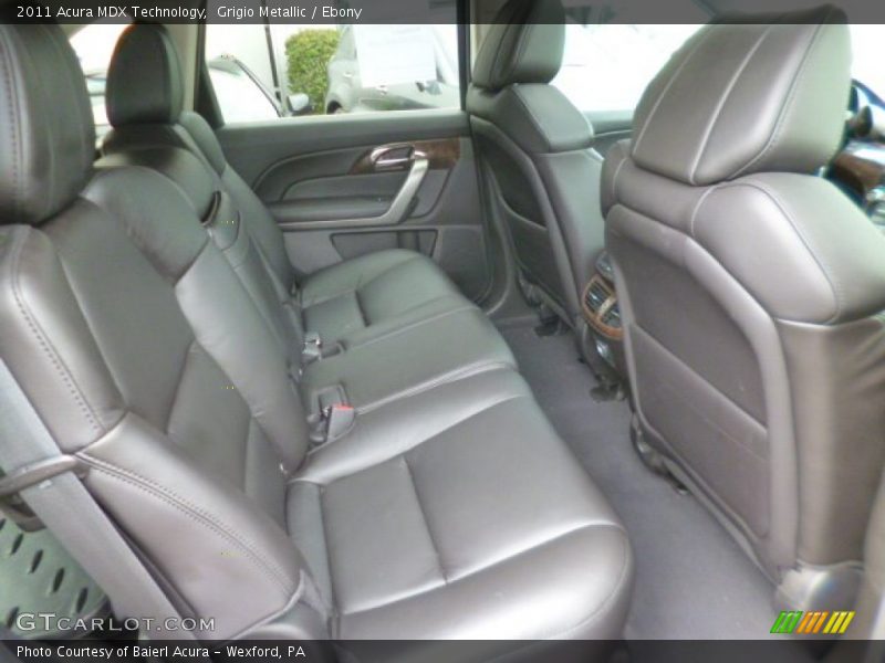 Grigio Metallic / Ebony 2011 Acura MDX Technology
