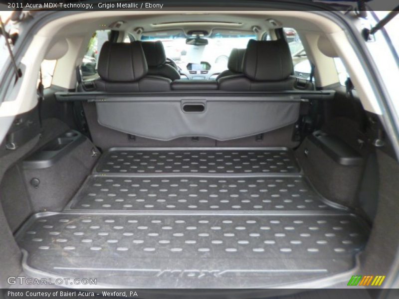 Grigio Metallic / Ebony 2011 Acura MDX Technology