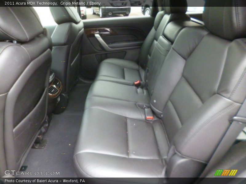 Grigio Metallic / Ebony 2011 Acura MDX Technology