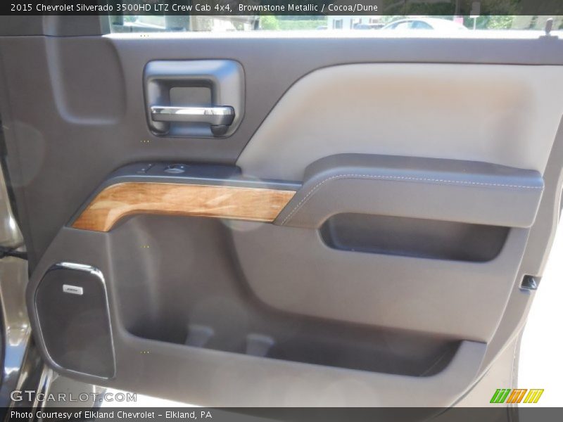 Brownstone Metallic / Cocoa/Dune 2015 Chevrolet Silverado 3500HD LTZ Crew Cab 4x4