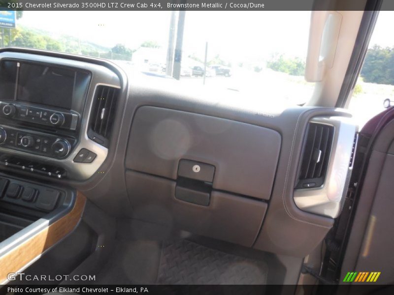Brownstone Metallic / Cocoa/Dune 2015 Chevrolet Silverado 3500HD LTZ Crew Cab 4x4