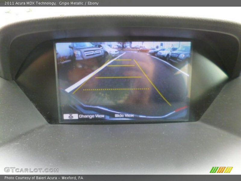 Grigio Metallic / Ebony 2011 Acura MDX Technology