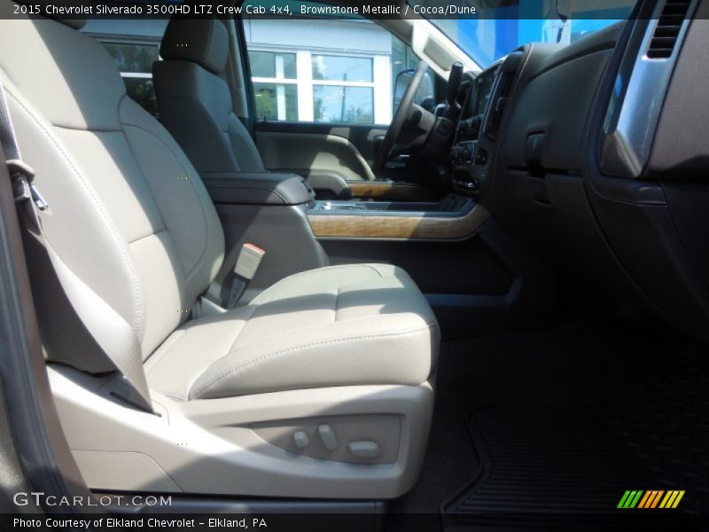 Brownstone Metallic / Cocoa/Dune 2015 Chevrolet Silverado 3500HD LTZ Crew Cab 4x4