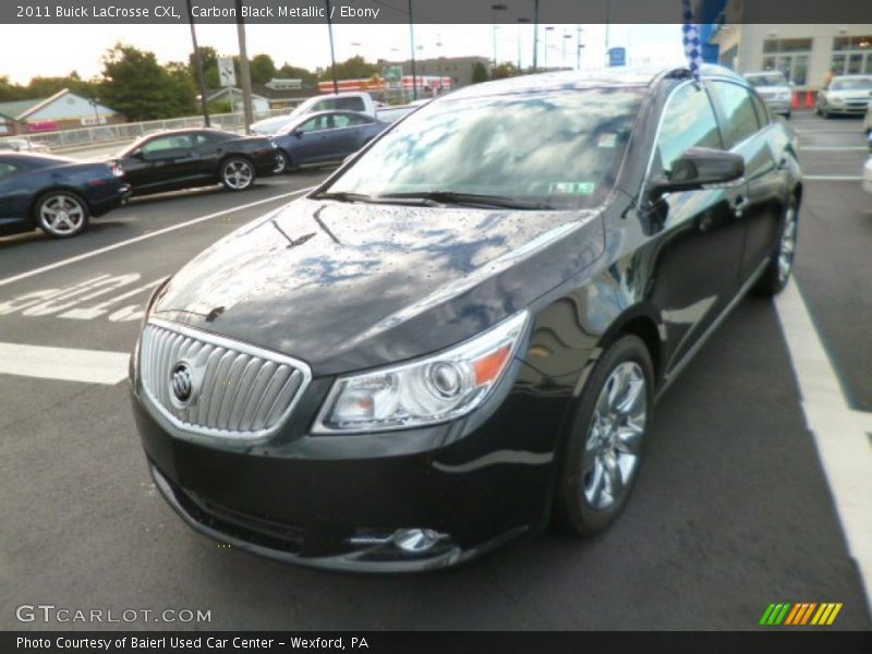 Carbon Black Metallic / Ebony 2011 Buick LaCrosse CXL
