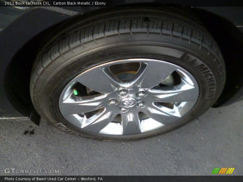 Carbon Black Metallic / Ebony 2011 Buick LaCrosse CXL
