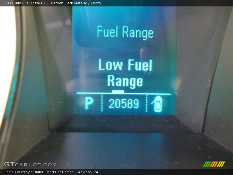 Carbon Black Metallic / Ebony 2011 Buick LaCrosse CXL