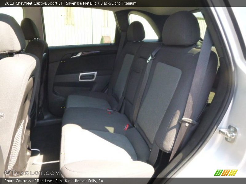 Silver Ice Metallic / Black/Light Titanium 2013 Chevrolet Captiva Sport LT