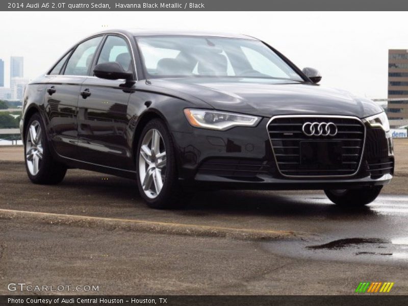 Havanna Black Metallic / Black 2014 Audi A6 2.0T quattro Sedan