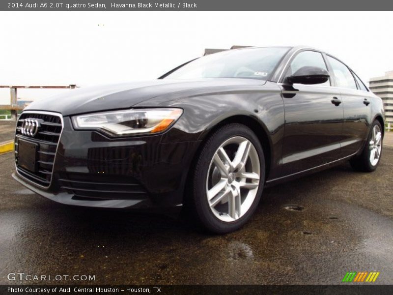 Havanna Black Metallic / Black 2014 Audi A6 2.0T quattro Sedan