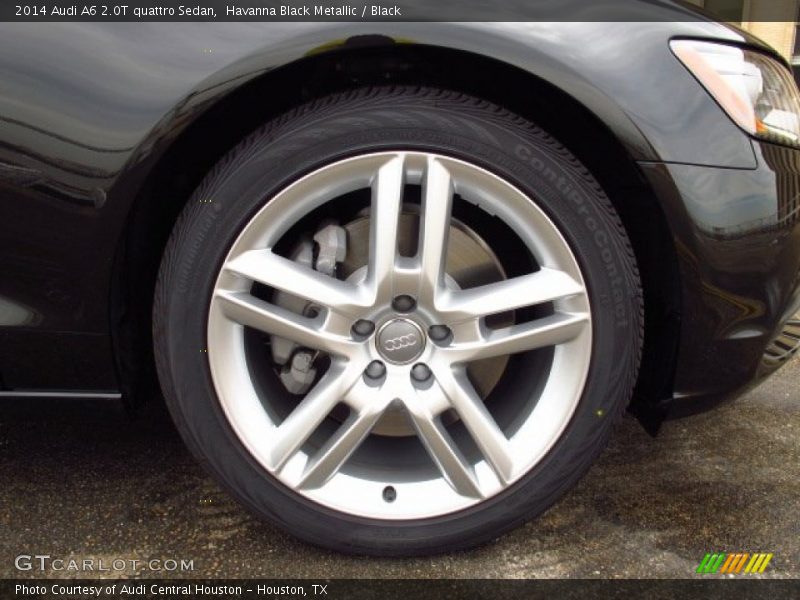 Havanna Black Metallic / Black 2014 Audi A6 2.0T quattro Sedan