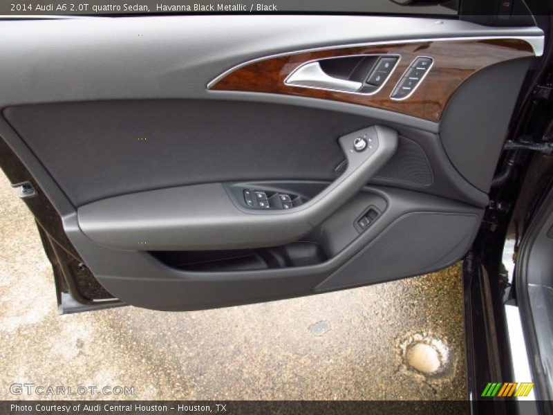 Havanna Black Metallic / Black 2014 Audi A6 2.0T quattro Sedan