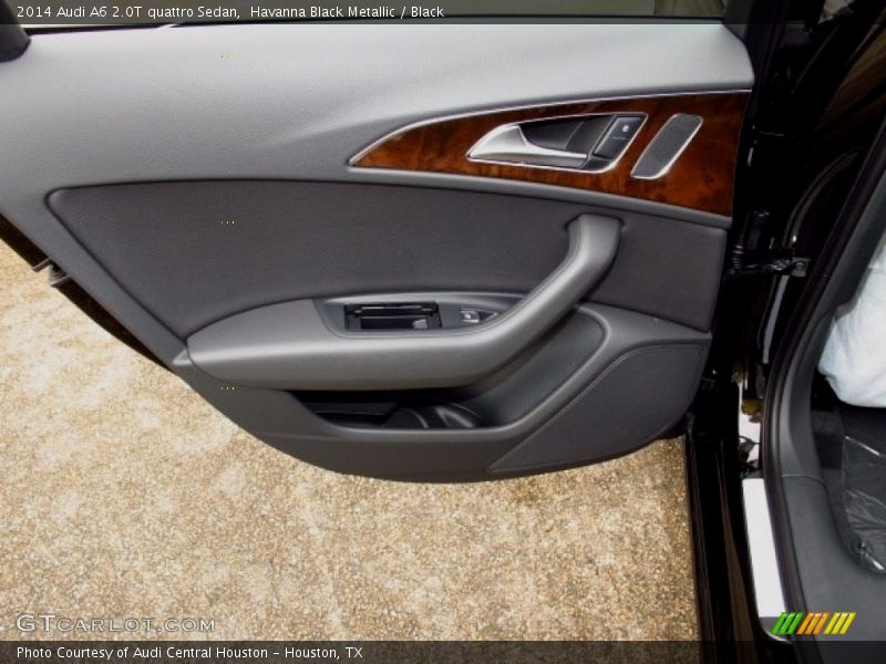 Havanna Black Metallic / Black 2014 Audi A6 2.0T quattro Sedan