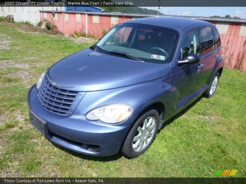 Marine Blue Pearl / Pastel Slate Gray 2007 Chrysler PT Cruiser Touring