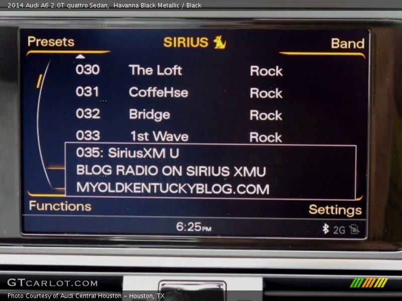 Havanna Black Metallic / Black 2014 Audi A6 2.0T quattro Sedan