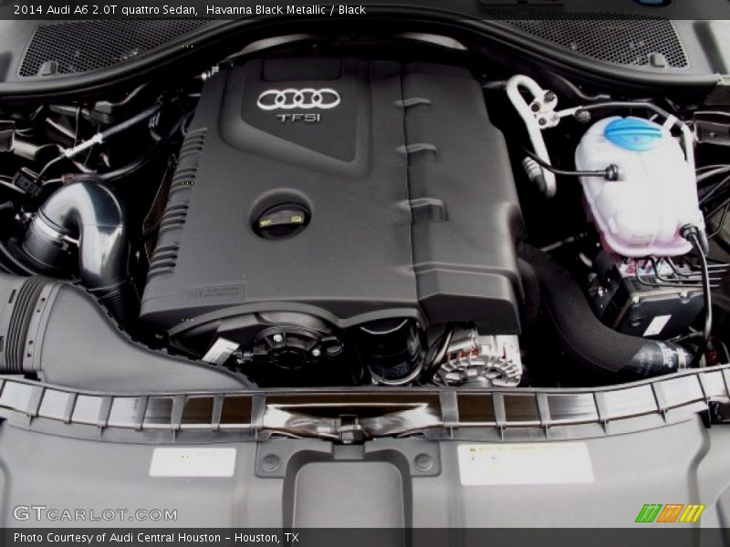 Havanna Black Metallic / Black 2014 Audi A6 2.0T quattro Sedan