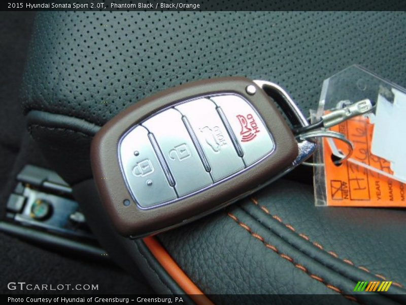 Keys of 2015 Sonata Sport 2.0T