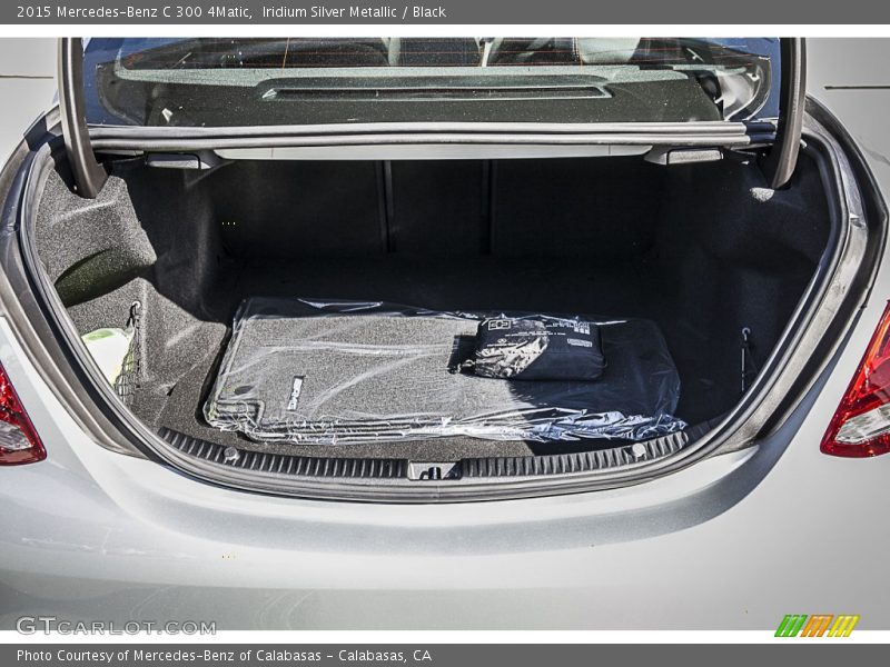 Iridium Silver Metallic / Black 2015 Mercedes-Benz C 300 4Matic
