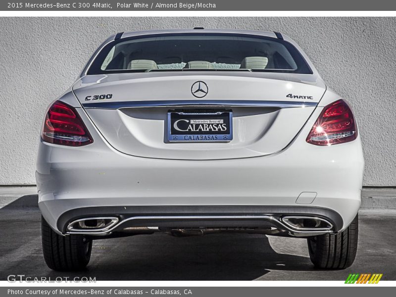 Polar White / Almond Beige/Mocha 2015 Mercedes-Benz C 300 4Matic