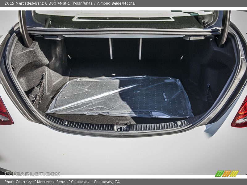Polar White / Almond Beige/Mocha 2015 Mercedes-Benz C 300 4Matic