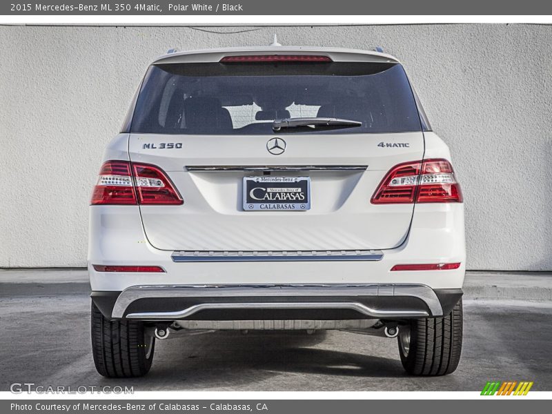 Polar White / Black 2015 Mercedes-Benz ML 350 4Matic