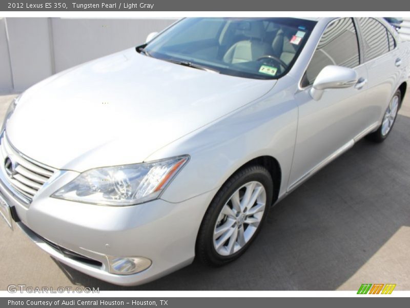 Tungsten Pearl / Light Gray 2012 Lexus ES 350