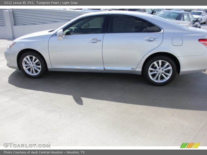 Tungsten Pearl / Light Gray 2012 Lexus ES 350