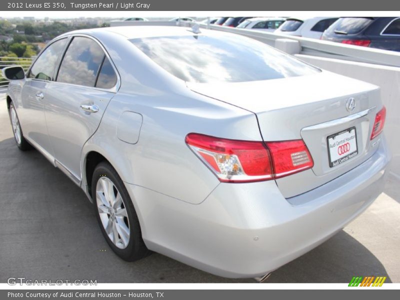 Tungsten Pearl / Light Gray 2012 Lexus ES 350