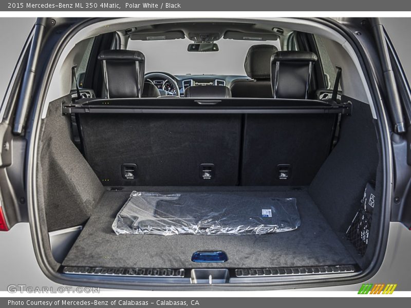  2015 ML 350 4Matic Trunk