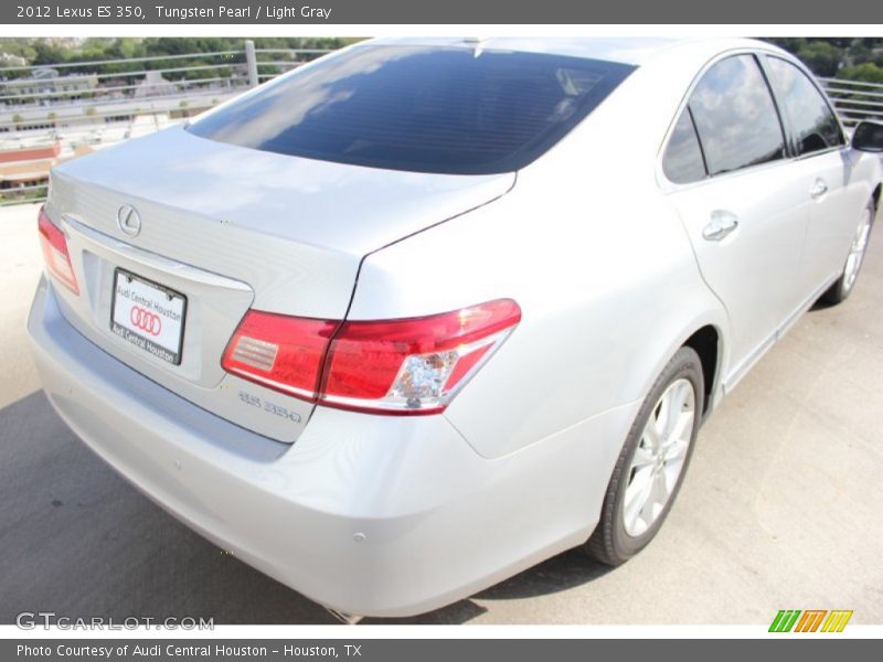 Tungsten Pearl / Light Gray 2012 Lexus ES 350
