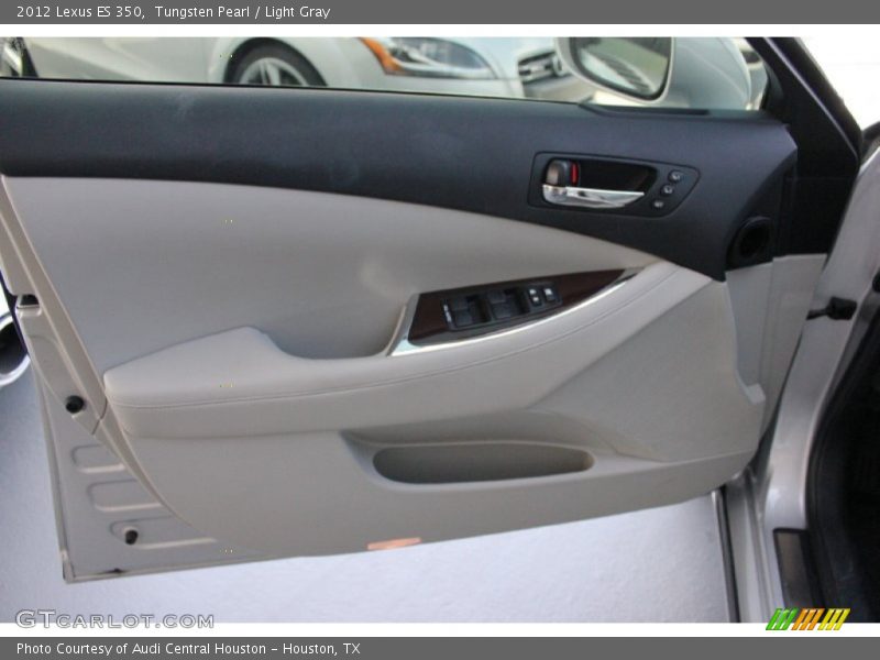 Tungsten Pearl / Light Gray 2012 Lexus ES 350